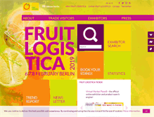 Tablet Screenshot of fruitlogistica.com